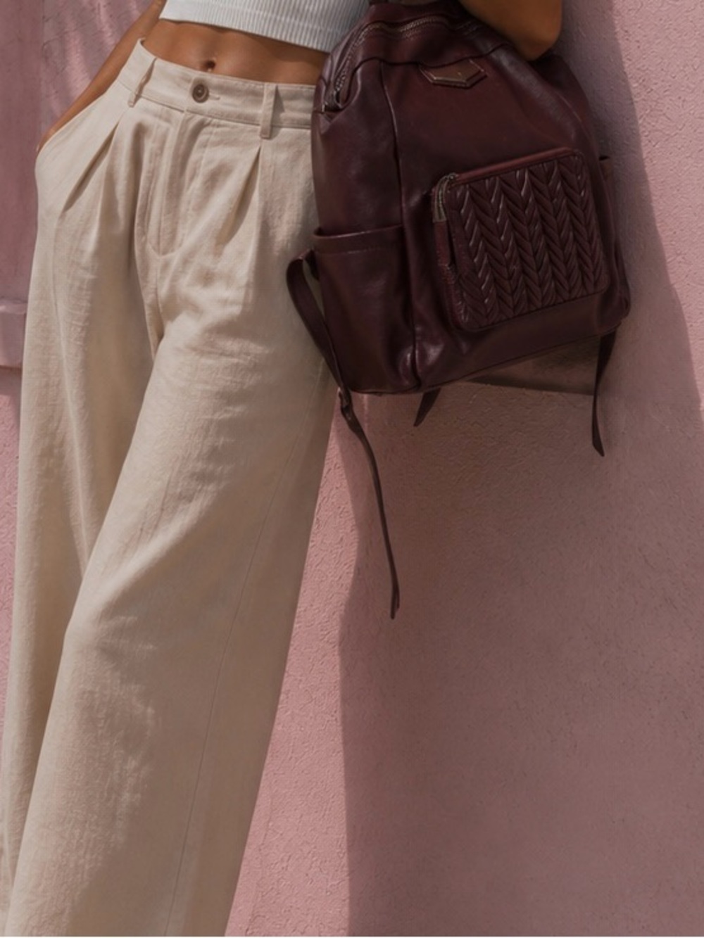 Simply Vera Vera Wang Burgundy Backpack